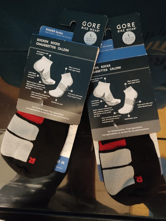 Calcetines Gore Bike Wear POWER Socks talla L para ciclismo