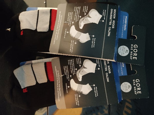 Calcetines Gore Bike Wear Power Socks negros talla XL