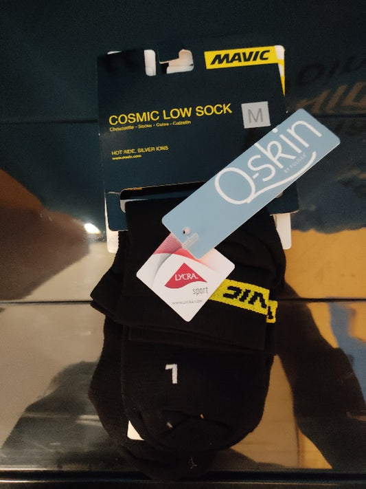 Calcetines de ciclismo Mavic Cosmic Low Sock talla M negro