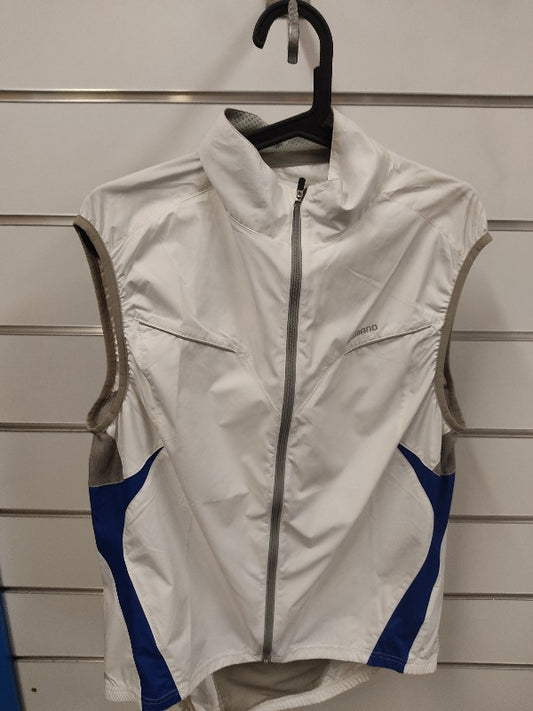 Chaleco cortavientos Shimano talla L para ciclismo