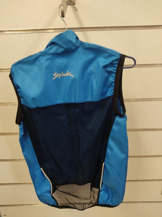 Chaleco anatómico Spiuk azul talla M para ciclismo
