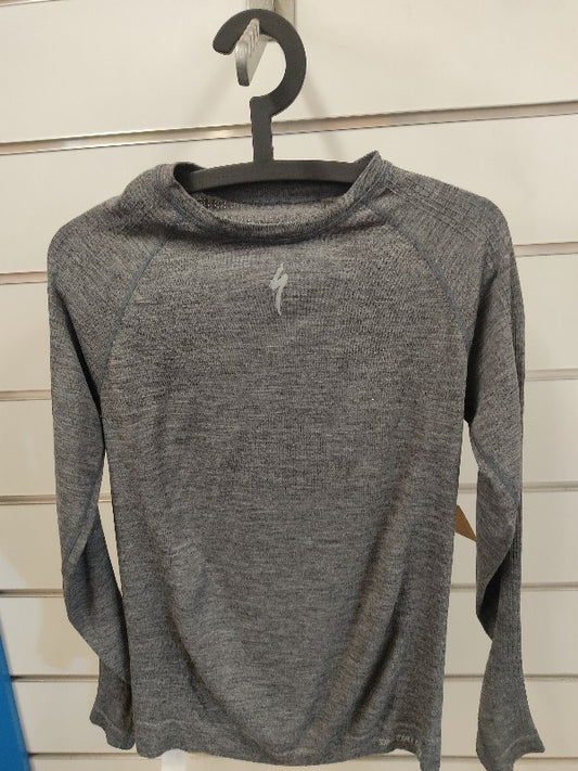 Camiseta térmica Seamless Merino Baselayer gris L/XL