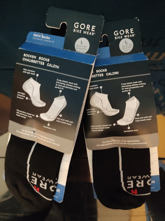 Calcetines Gore Bike Wear PATA L Negro para ciclismo